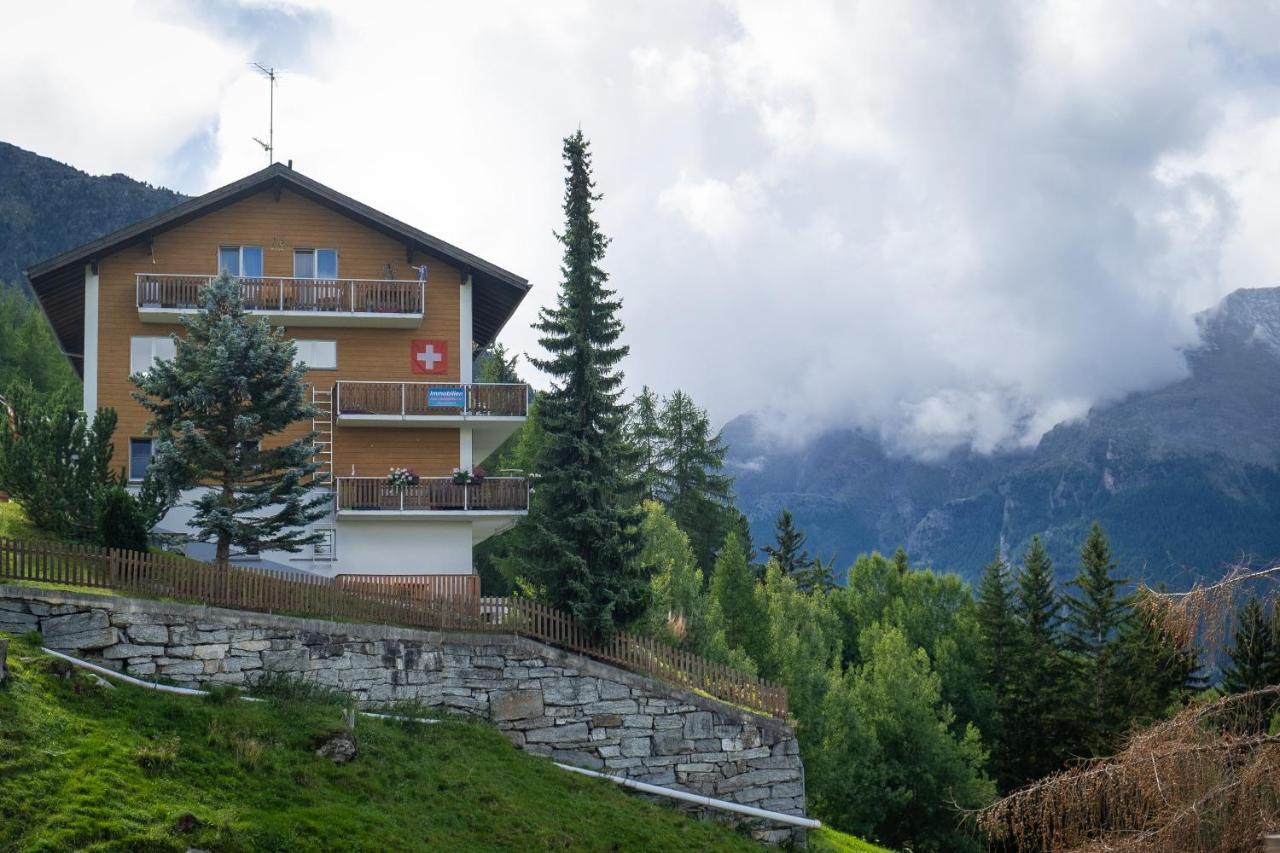 Panorama At Haus Waldheim Nr. 11 Leilighet Grächen Eksteriør bilde